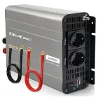 Qoltec MS Wave Voltage Converter | 12V to 230V | 2000/4000W | USB | Compatible with LiFePO4, GEL and AGM batteries Photo 1