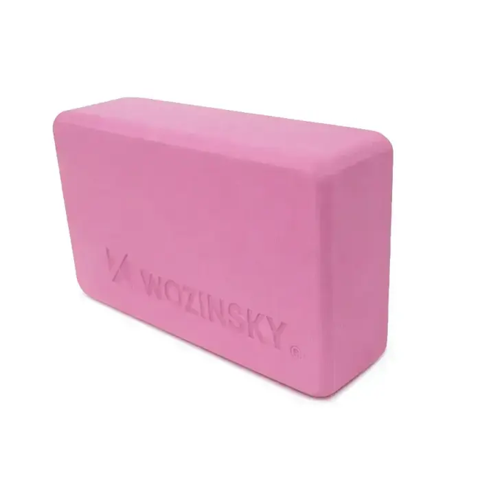 Wozinsky WKDJ-P Yoga Cube for Pilates and Stretching Exercises - Pink Фото 2