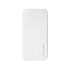 Wozinsky ārējais akumulators (powerbank) Li-Po 10000mAh 2 x USB balts (WPBWE1) Foto 1