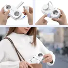 Orico AP3 20W GaN 5in1 Power Strip 2x AC + 2x USB-A + 1x USB-C - White Foto 5