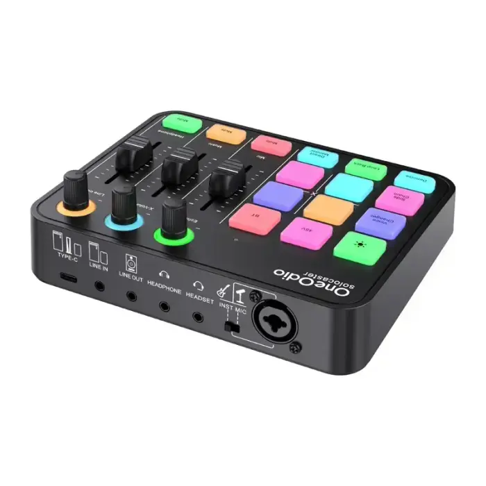 OneOdio Solocaster Audio Mixer and Sound Card Foto 4