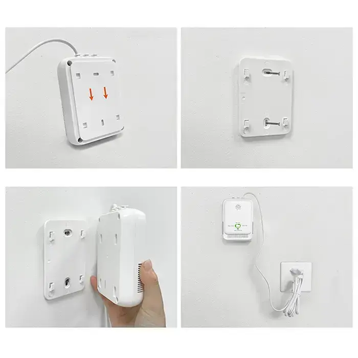 Qoltec Certified wireless Gas Leak (CH4) and Carbon monoxide (CO) detector | alarm 85dB | LED Фото 11
