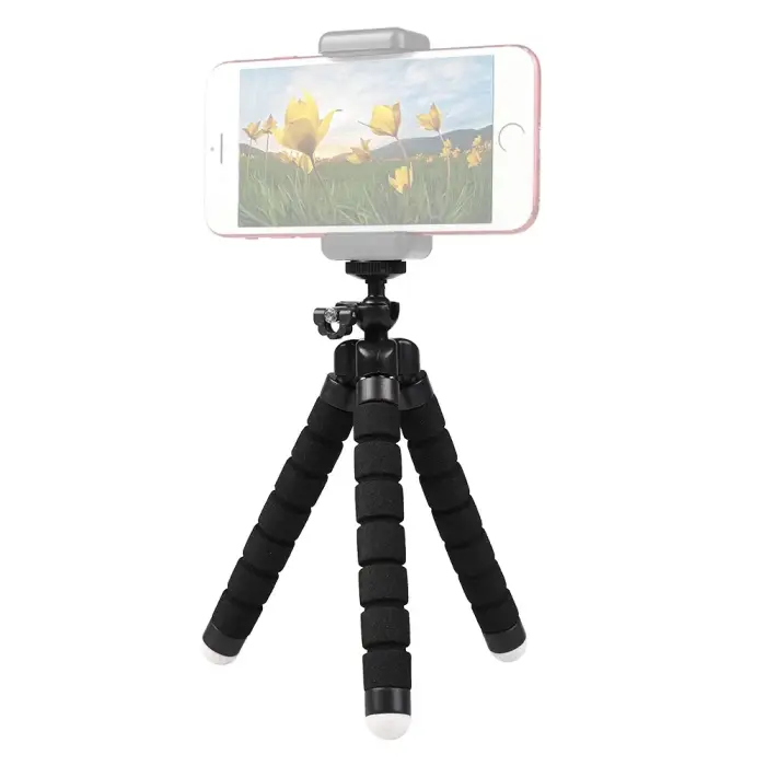 A tripod for a phone and a selfie camera with a tripod Photo 5