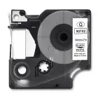 Qoltec Tape for DYMO D1 53713, 53718 | 24mm x 7m | White/Black print Фото 2