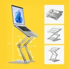 Wozinsky WRS-CPY75DSS Aluminum Laptop and Tablet Stand + Free Smartphone Stand - Silver Photo 23
