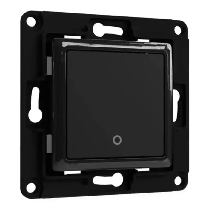 Shelly wall switch 1 button (Black) Foto 2