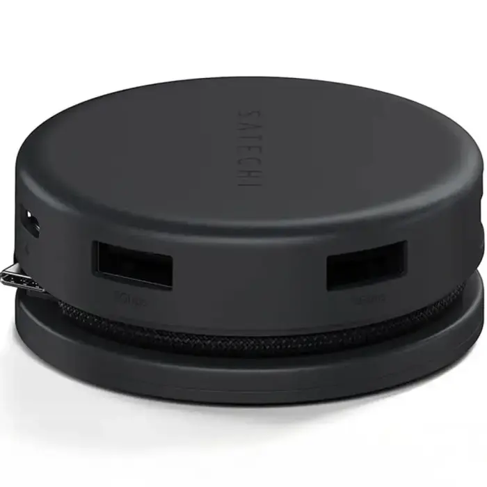 Adapter HUB 7in1 USB C Satechi Multiport ST-POTG7C midnight black Фото 8