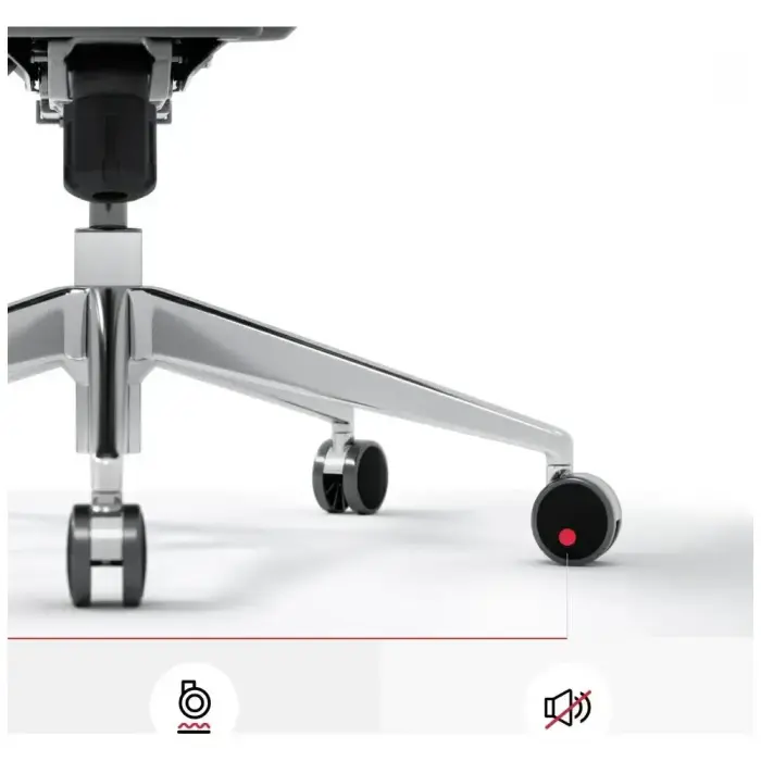 Ergonomic chair Diablo Chairs V-Basic white-gray Фото 8