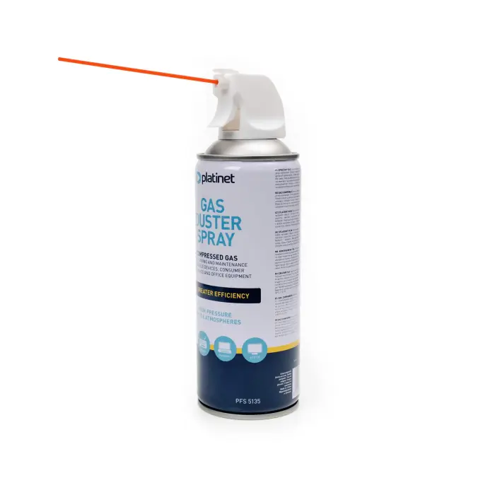 Platinet PFS5135 Saspiests Gaiss putekļu izpūšanai no Datora | TV | Mājas elektronikas | Klaviatūrām | 400 ml Foto 2