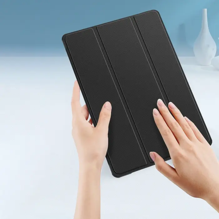 Dux Ducis Toby Armored Flip Smart Case for Oppo Pad with Stylus Holder Black Photo 7