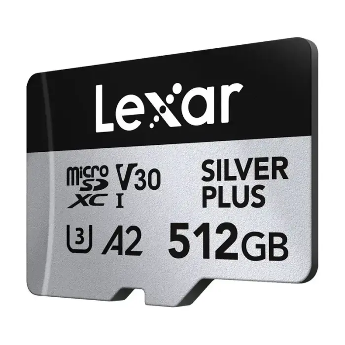 Karta pamięci Lexar High-Performance Silver Plus microSDXC 512GB + adapter Фото 4