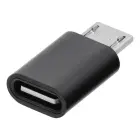 Adapter Type C to Micro USB Blue Star - black Photo 5