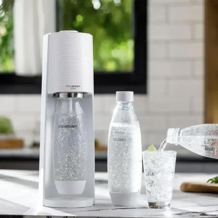 SodaStream Soda Maker Terra white QC with CO2 & 1L PET bottle (1012811410) Фото 5