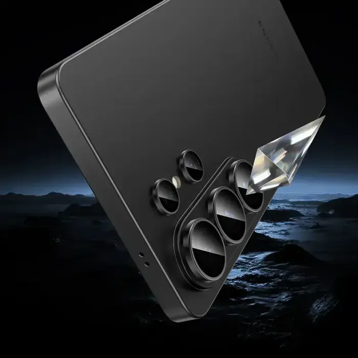 Benks Tempered glass Glass Warrior Lens Protector on camera for Samsung Galaxy S26/S26 Plus (lens 3 pieces) black Foto 7