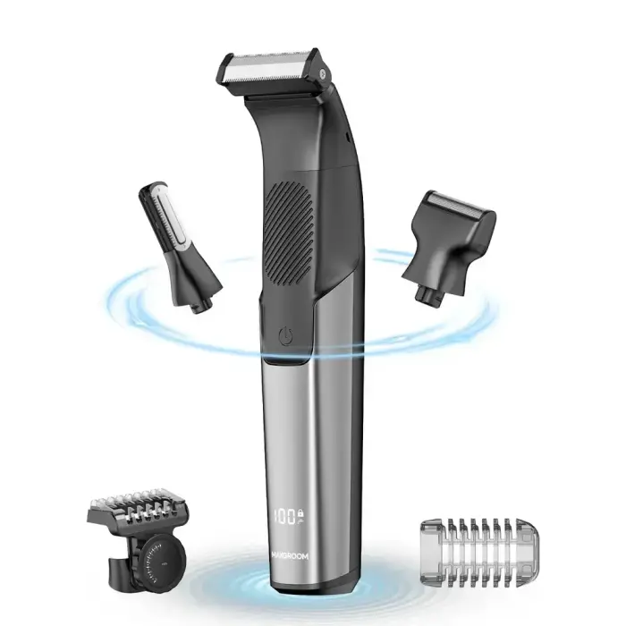 MAXGROOM M-319 multifunctional trimmer with replaceable tips - black Foto 3