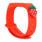 KIDS BAND SMART BAND M5/M6/M7 RED STRAWBERRY Foto 2