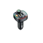 Devia transmitter FM Smart Bluetooth MP3 car charger PD 30W 1x USB-C 2x USB 3A black Фото 1