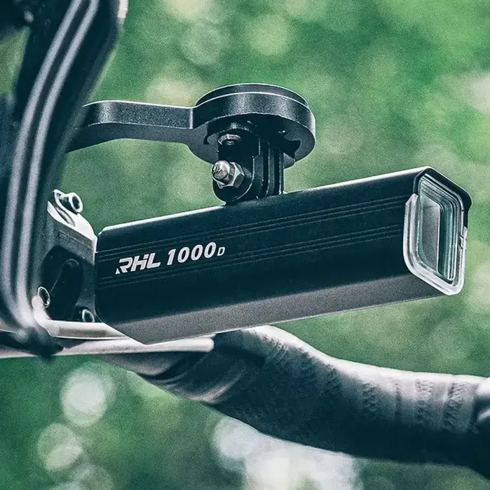 Rockbros RHL1500 front bicycle light 5000mAh 1500lm IPX6 - black Foto 6