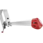 Combination stairs S100 Hailo ProfiLOT / aluminium / 2x9+1x8 steps Photo 5
