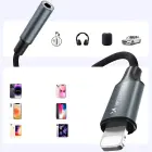 Wozinsky WALJ-01 Lightning adapter - 3.5mm mini jack - black Фото 7