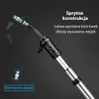 WILDMAN Pompka rowerowa ręczna GK1 aluminiowa czarna|black Foto 4