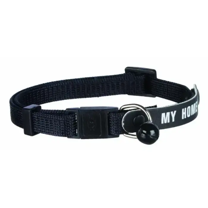 Kakla siksna kaķiem - Trixie Cat collar with address tag, nylon, 1 gab Foto 5
