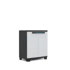 Шкаф Linear Base Cabinet 68x39x90см черный / серый / темно-синий Фото 1