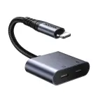 Joyroom SY-L02 Lightning to 2x Lightning DAC adapter 2in1 - black Фото 2