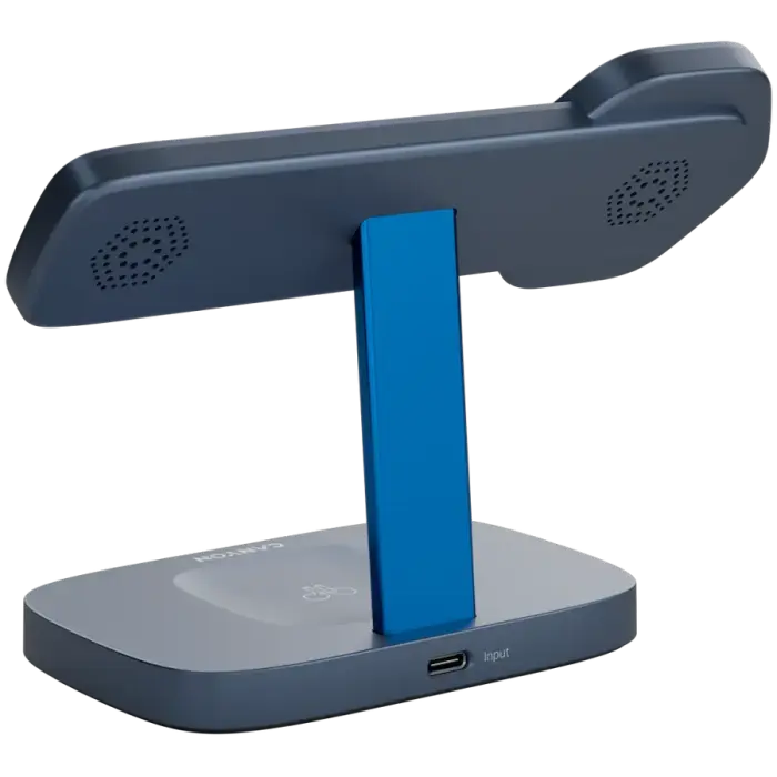 CANYON Wireless Charging Station Hexagon 310 3in1 DarkGrey/Blue Foto 4
