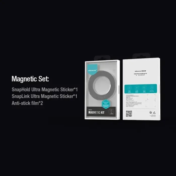 NILLKIN SNAPLINK ULTRA & SNAPHOLD ULTRA MAGNETIC STICKER (TABLET) BLACK Photo 6