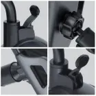 Car phone holder Forcell F-Grip Carbon Bracket arm 17cm windshield black Photo 9