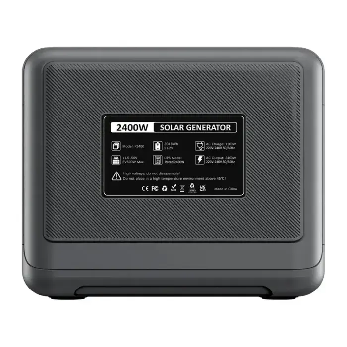 FOSSIBOT F2400 2400W Charging Station (Green) Foto 4