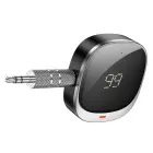 Adapter AUX bluetooth Jack 3,5 mm Hoco with display E80 black Photo 2