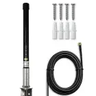 Qoltec 4G LTE antenna | 15dBi | omnidirectional | external | SMA | fibreglass  Foto 10
