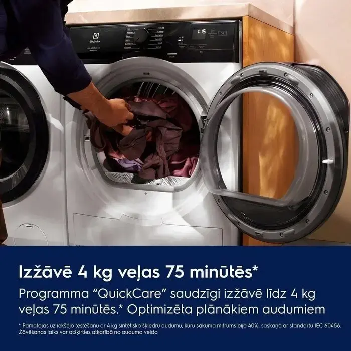 Electrolux siltumsūkņa žāvētājs, 8kg Фото 3