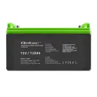Qoltec Gel Battery | 12V | 120Ah | 34.8kg | Maintenance-free | Professional | LongLife | PV, UPS, camper, boat  Foto 5