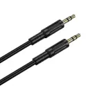 Borofone Cable AUX BL25 Nice - jack 3,5mm to jack 3,5mm - 1 metre black Photo 5