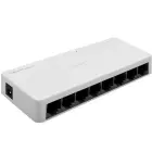 Qoltec Network SWITCH | 8 x RJ45 port | 100Mbps | Fast Ethernet | LAN Photo 1