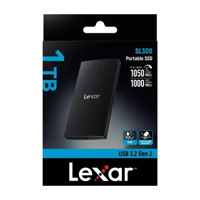 Lexar SL300 1TB portable SSD drive Foto 6