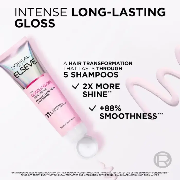 L´oréal Professionnel Elseve Glycolic Gloss Conditioner - 150 Ml Фото 7