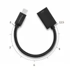 Wozinsky WOTGY1S USB-C 3.0 (male) - USB-A 3.0 (female) OTG Adapter - Black Фото 8