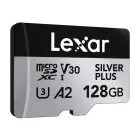 Karta pamięci Lexar High-Performance Silver Plus microSDXC 128GB + adapter Фото 3