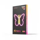 Neon LED Light BUTTERFLY pink NNE03 Neolia Фото 9